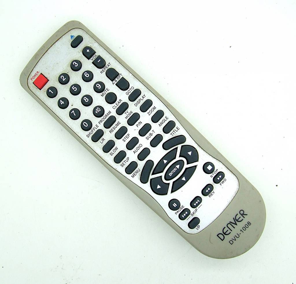 Original Denver Fernbedienung DVU-1008 remote control - Onlineshop für ...