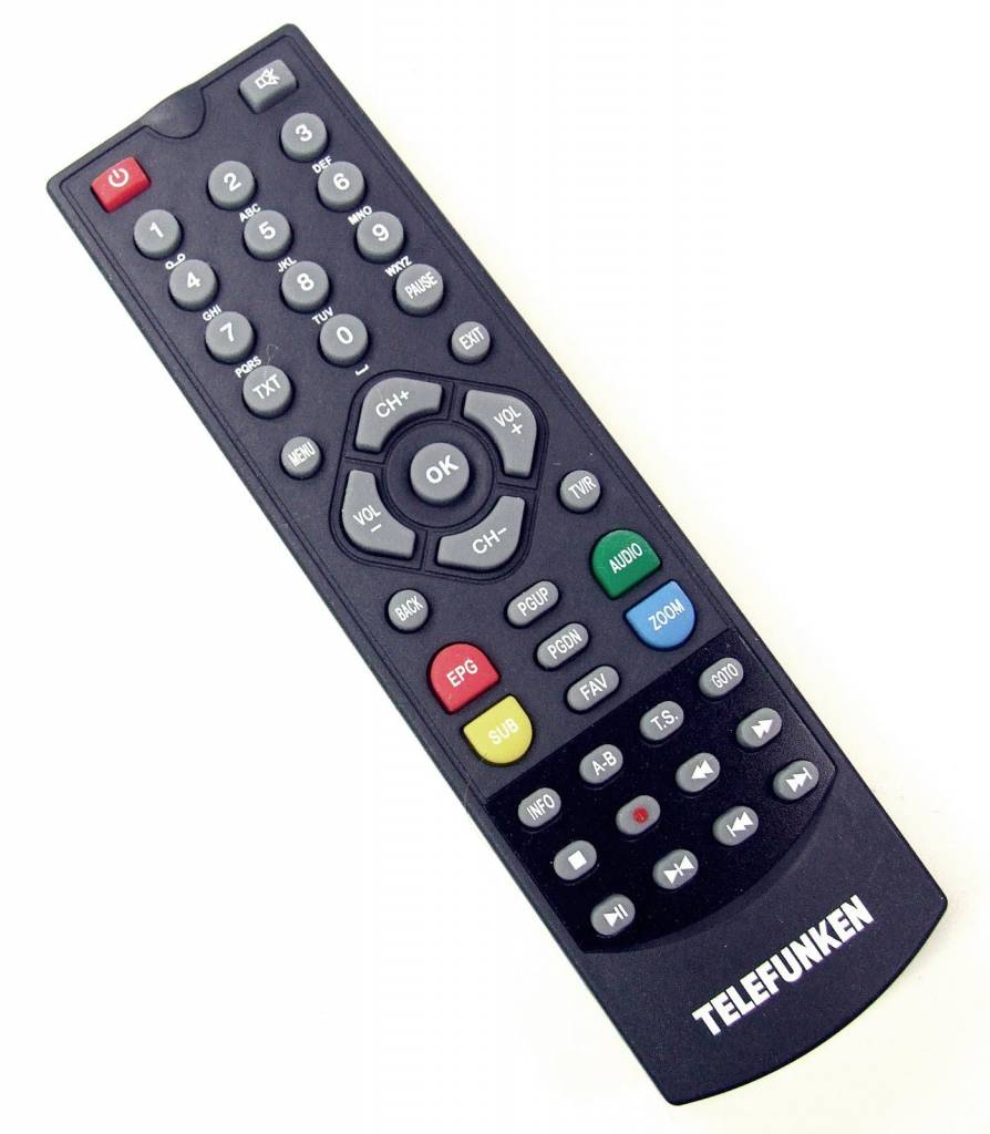Telefunken Original Telefunken remote control TF 400 / TF 500 TF400 TF500