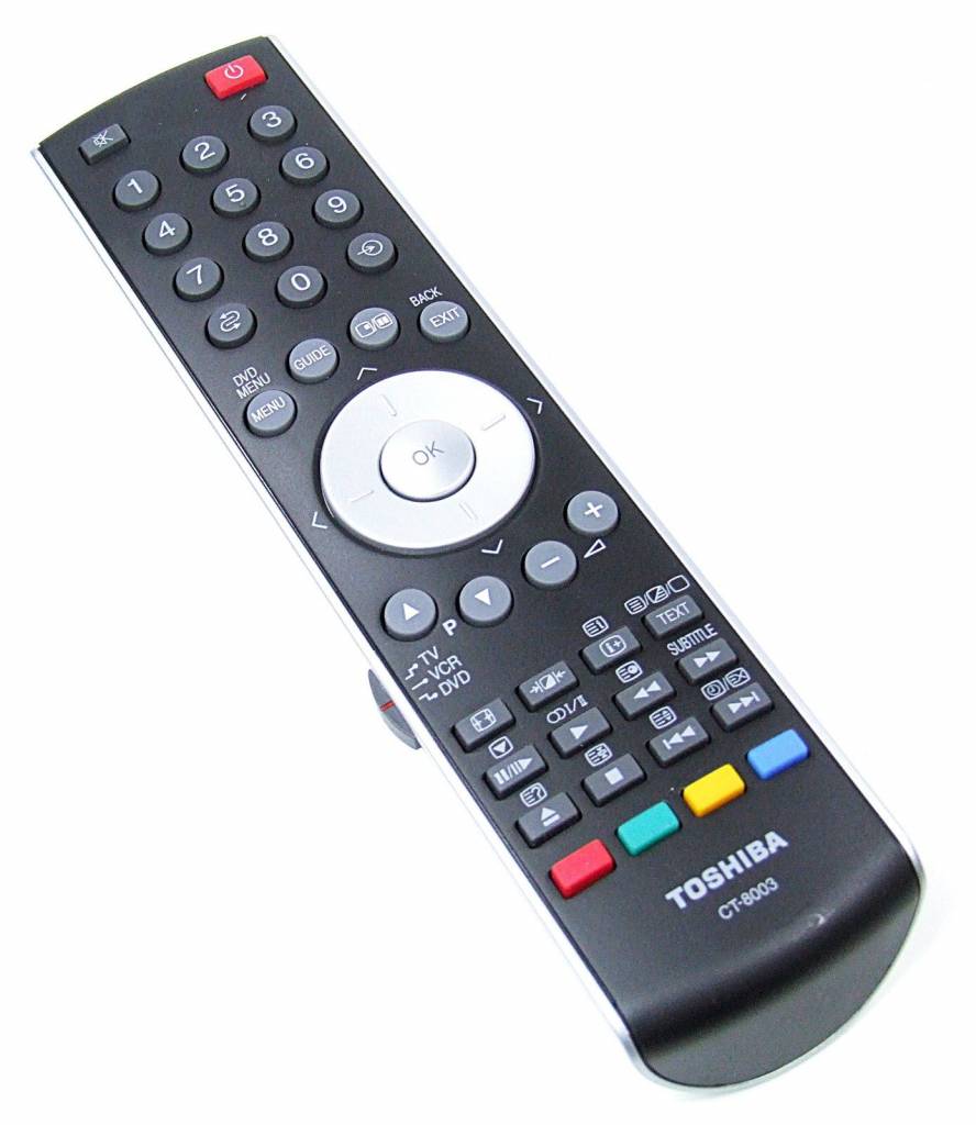 Toshiba Original Toshiba remote control CT-8003 Pilot TV VCR DVD NEW