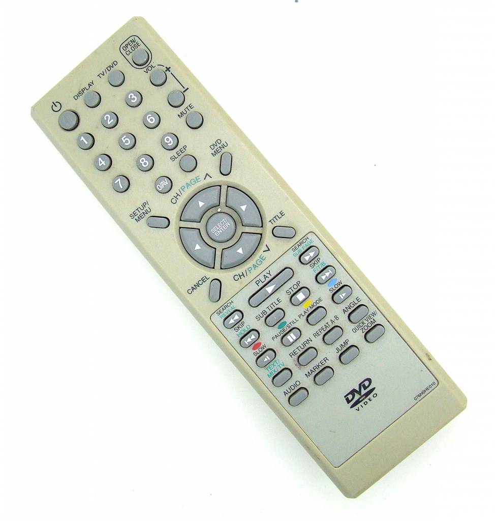 Original remote control 076N0HE010 for TV DVD