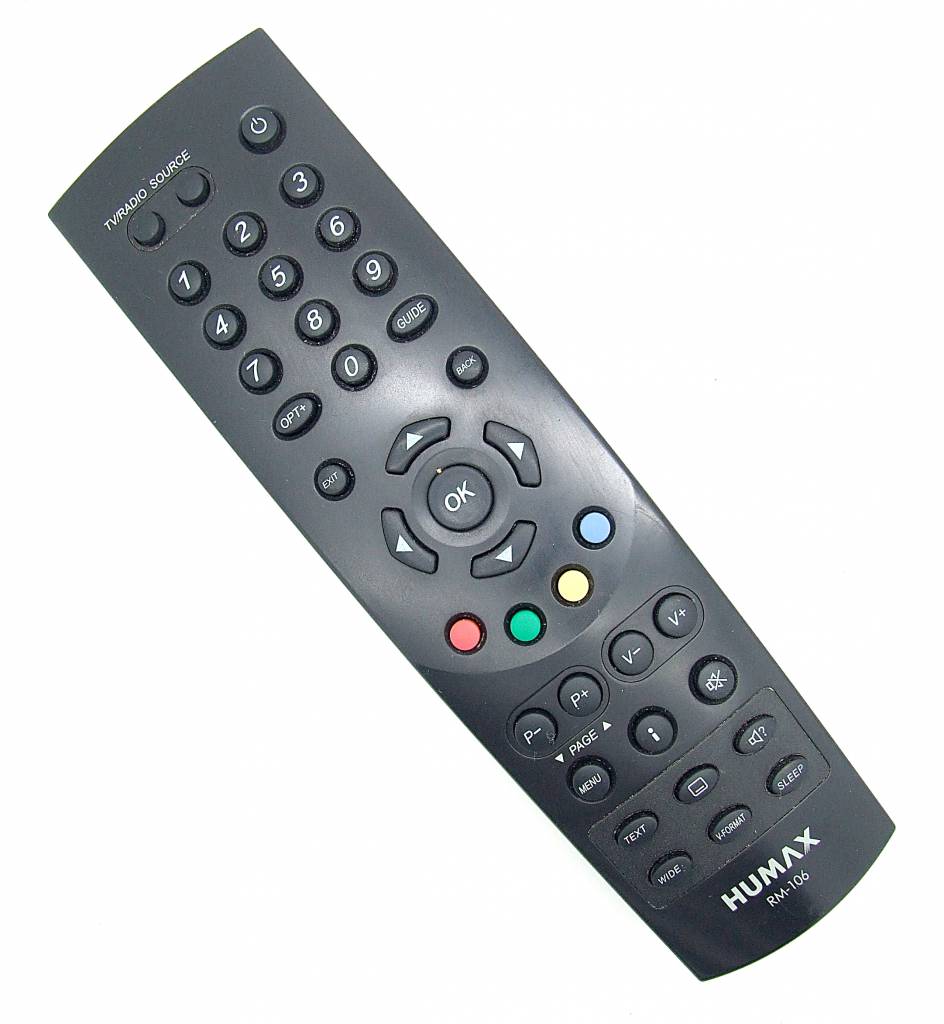 Humax Original Humax remote control RM-106, RM 106 HD FOX
