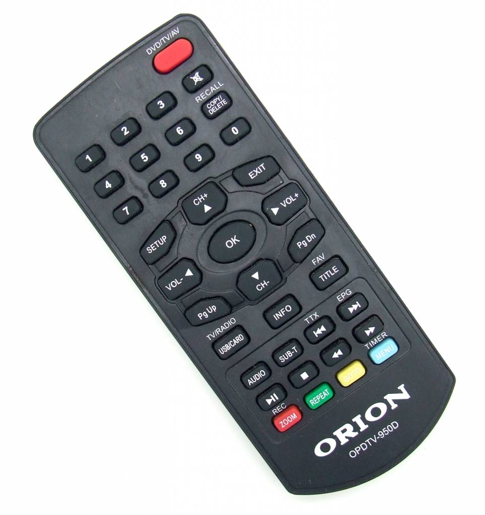Orion Original Orion remote control ORION OPDTV-950D