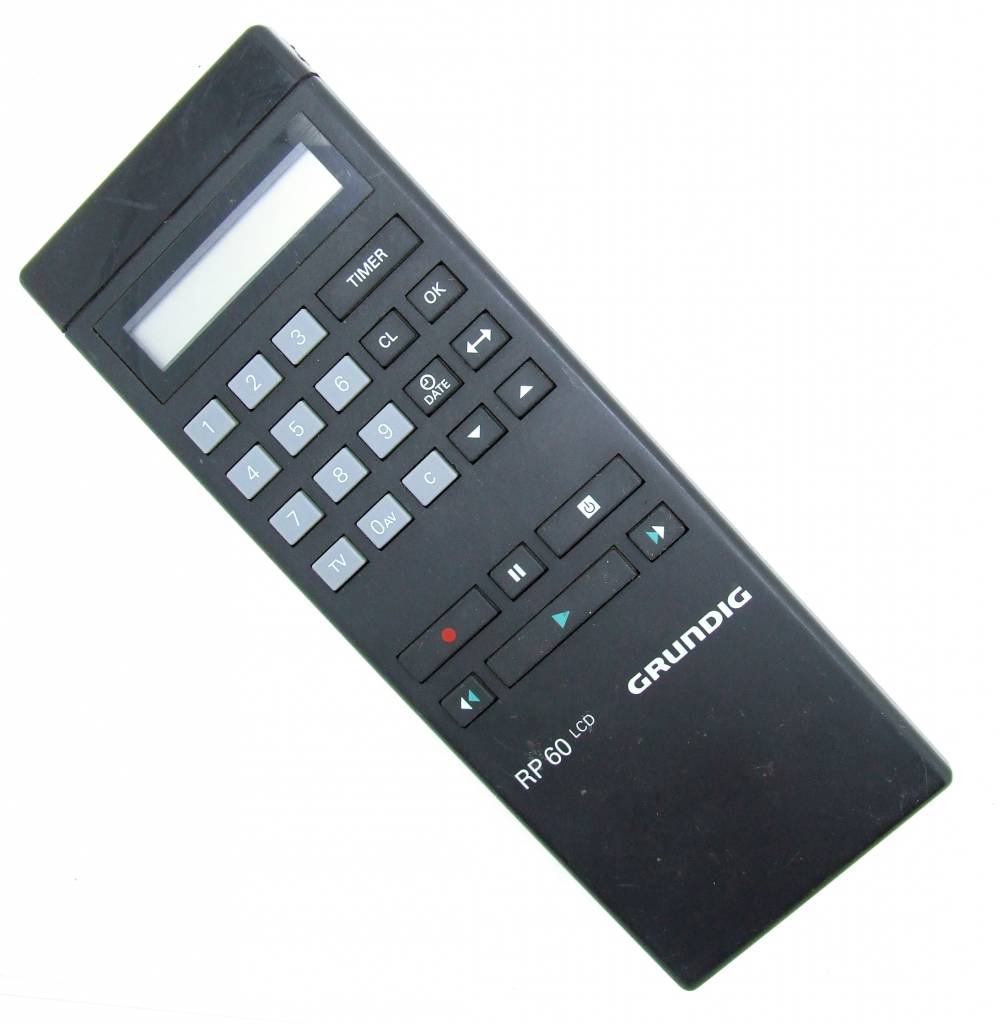 Grundig Original remote control Grundig RP60 LCD for Videorecorder