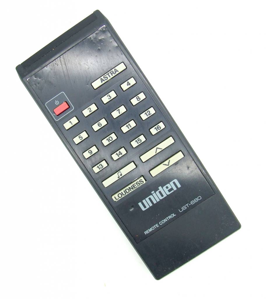 Original remote uniden List-680 Remote Control