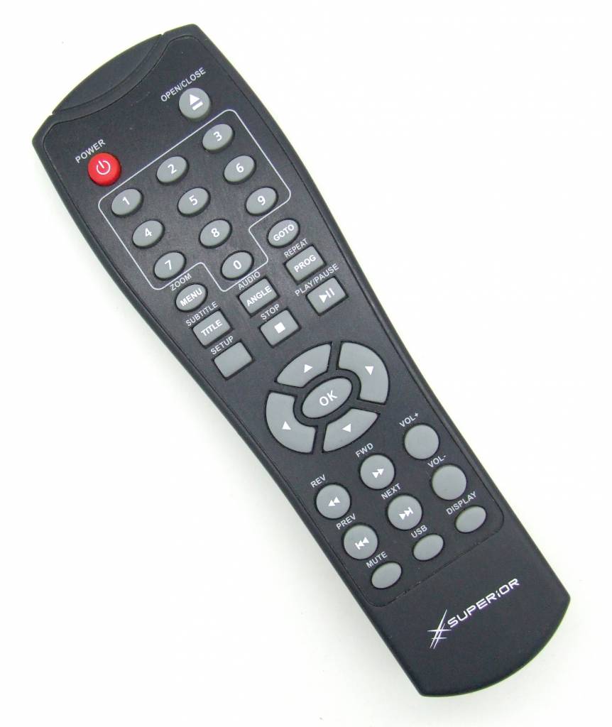 Original remote control for Superior DVD-Player DV2136