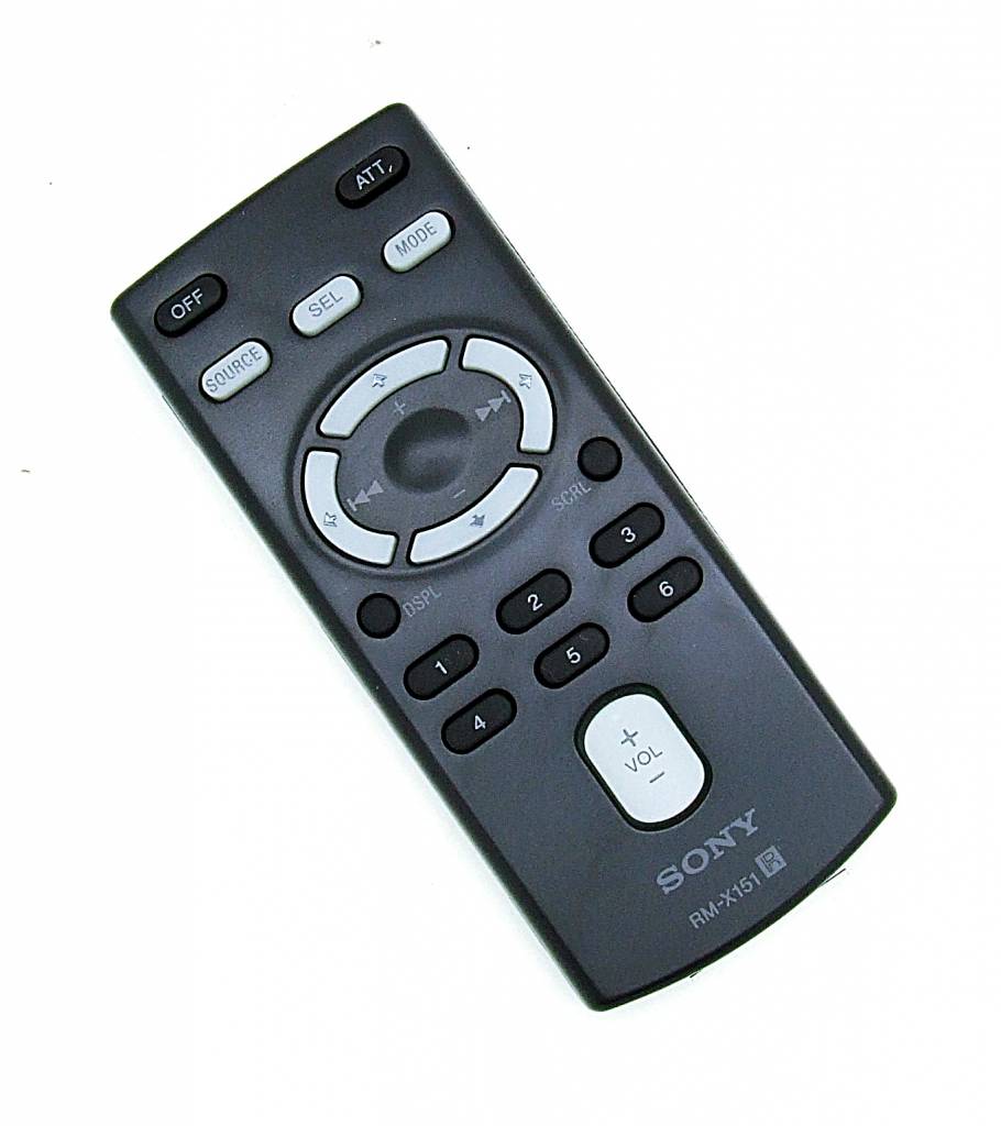 Sony Original Sony remote control RM-X151 for car radio CDX-F5700, CDX-GT400 NEW