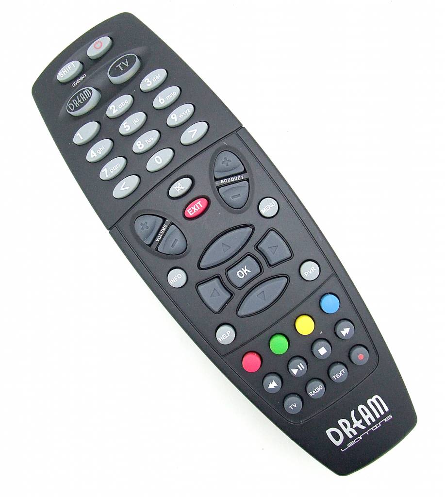 Original remote control DREAM Learning for Dreambox DM8000 HD