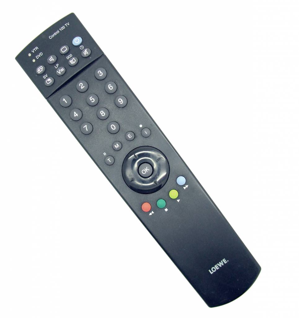 Original Remote Control Loewe 100 Tv Black Onlineshop For Remote Controls