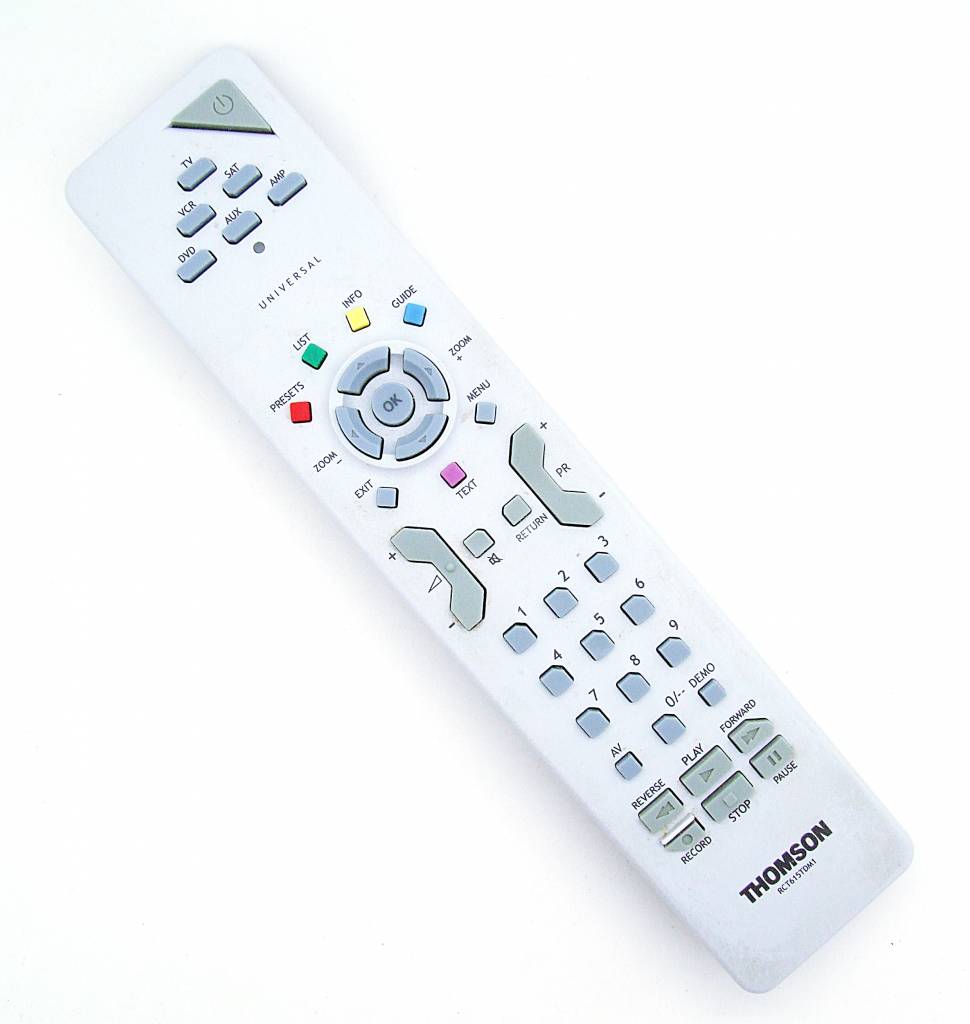 Thomson Original Thomson remote control RCT615TDM1 TV, DVD, SAT, VCR