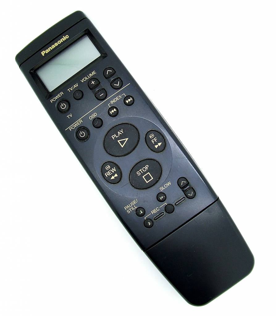Panasonic Original Panasonic VEQ1873 VHS, videorecorder, remote control