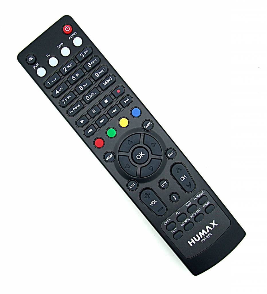 Humax Original Humax RM-E06 TV, DVD remote control