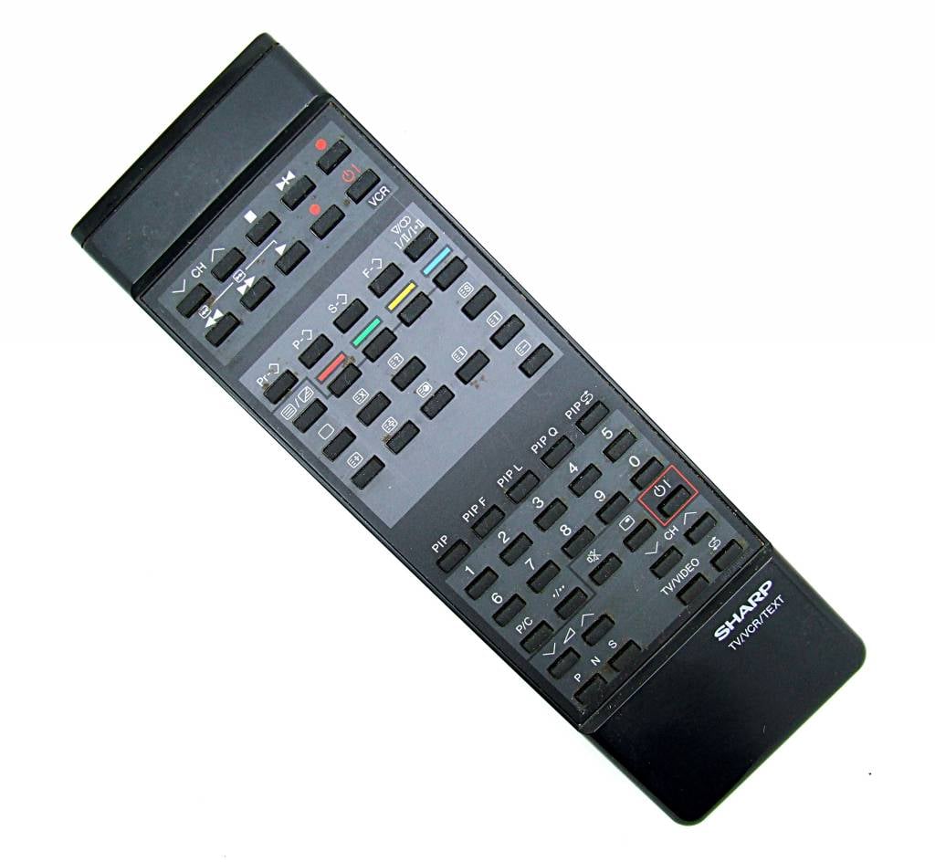 Philips Original Sharp Fernbedienung TV/VCR remote control