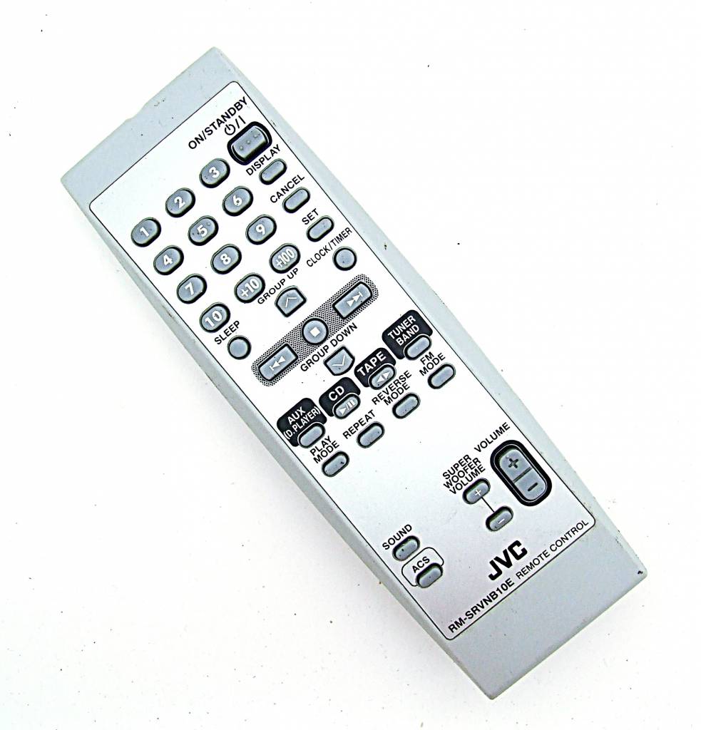 JVC Original JVC Fernbedienung RM-SRVNB10E für Ghettoblaster remote control