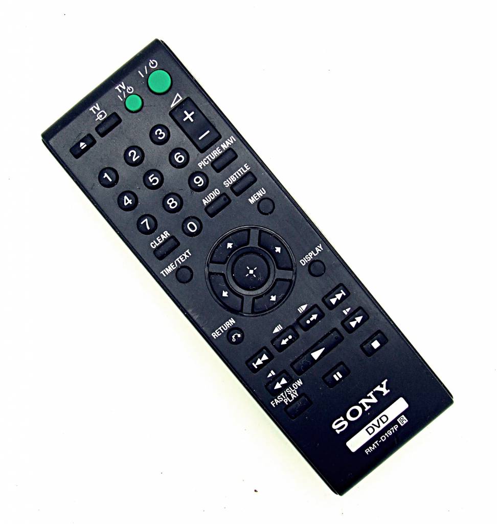 Sony Original Sony DVD RMT-D197P remote control