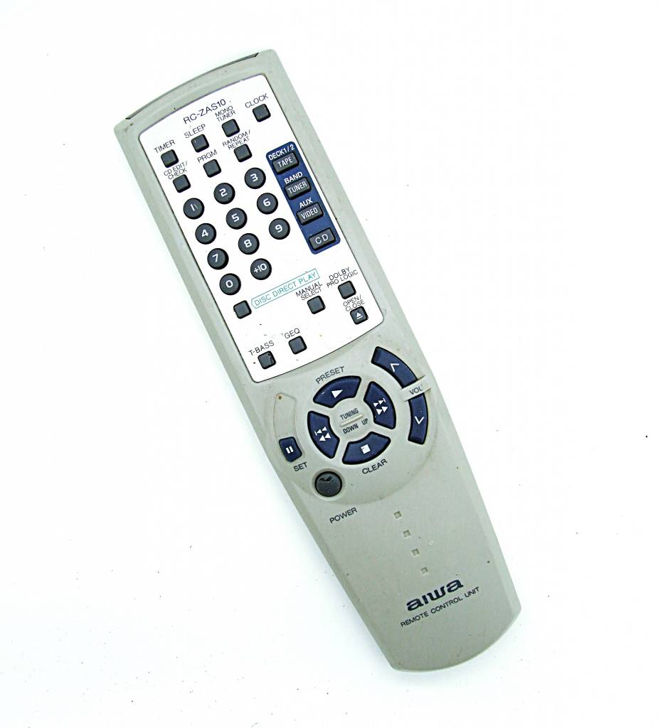 Aiwa Original Aiwa Fernbedienung RC-ZAS10 remote control