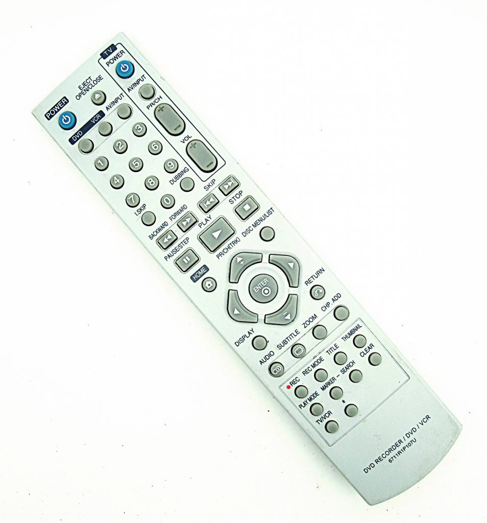 LG Original LG Fernbedienung 6711R1P107U DVD Recorder / DVD / VCR remote control