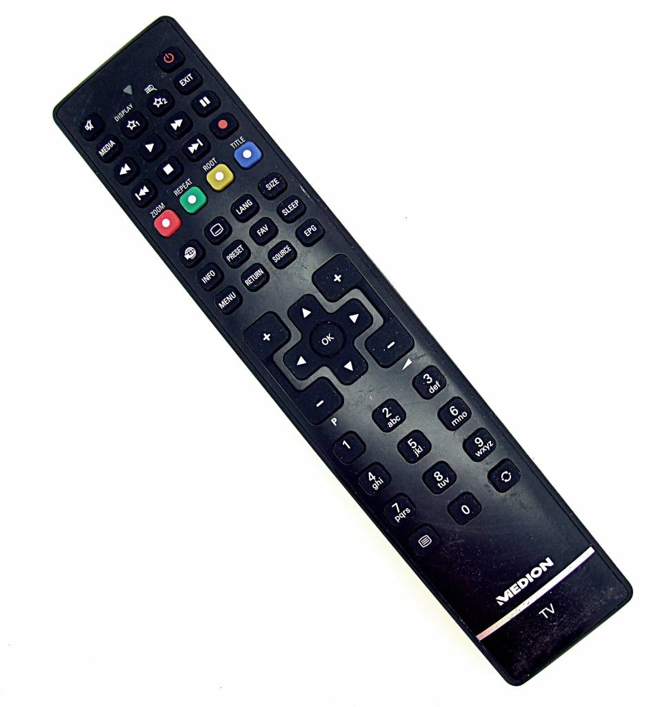 Télécommande De Rechange Pour TV Medion - Compatible RC1208, MD31018, MSN40038764, Etc. | Avec Garantie 6 Mois
