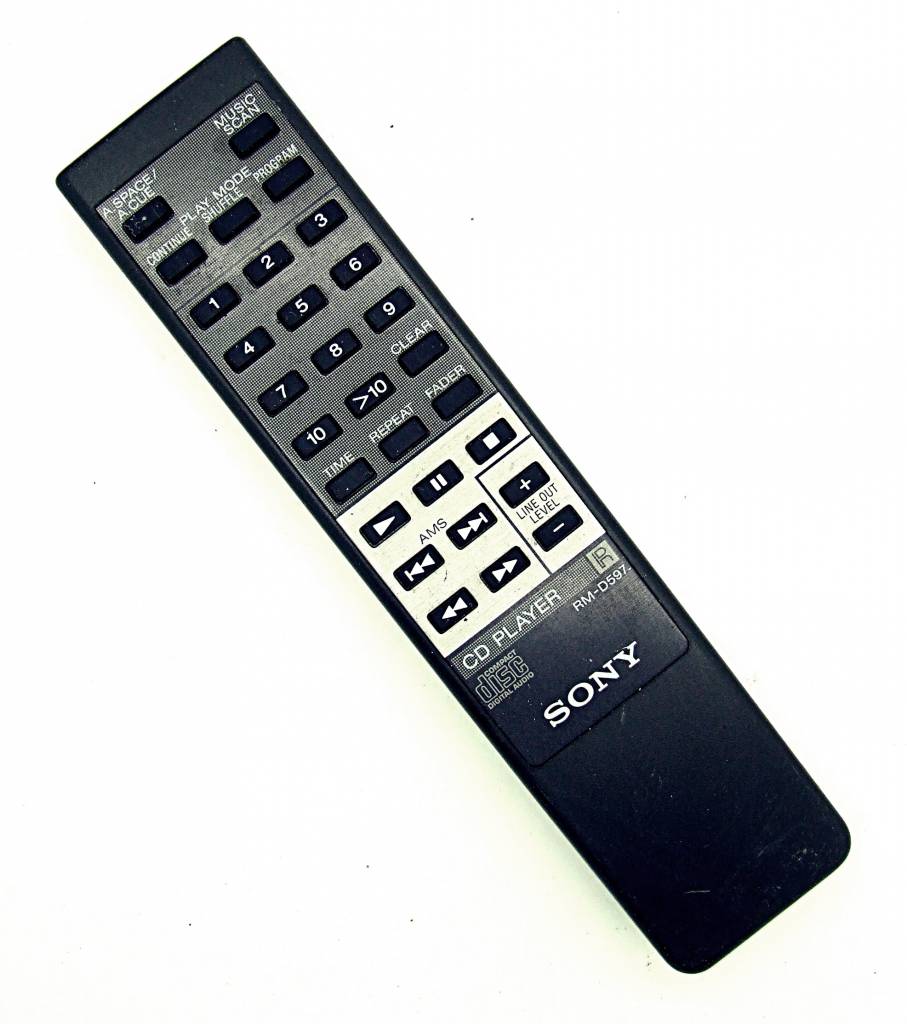 Sony Original Sony RM-D597 CD Player remote control