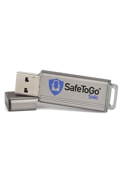 SafeToGo Solo USB 3.2 Stick für Schulen, Bildung, Studium und Behörden