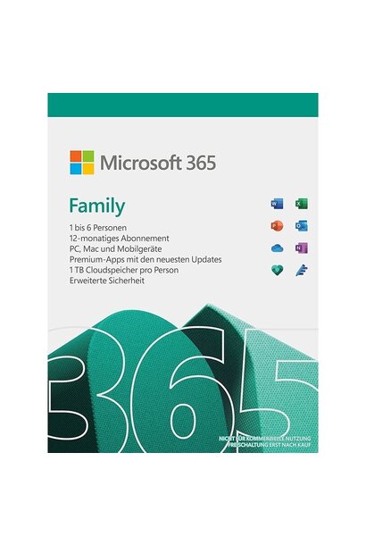Microsoft 365 Family (inkl. Office 365)