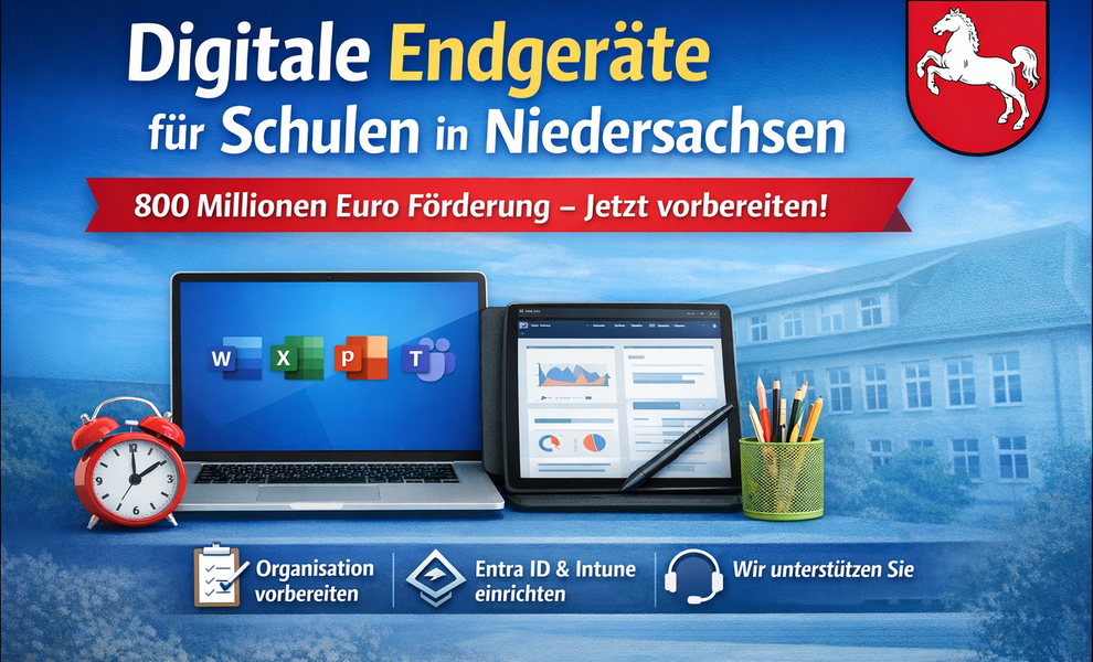 800 Mio. Euro für Digitale Endgeräte in Niedersachsen