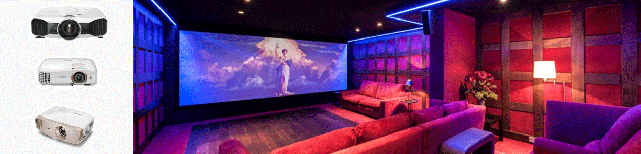 Home cinema beamers