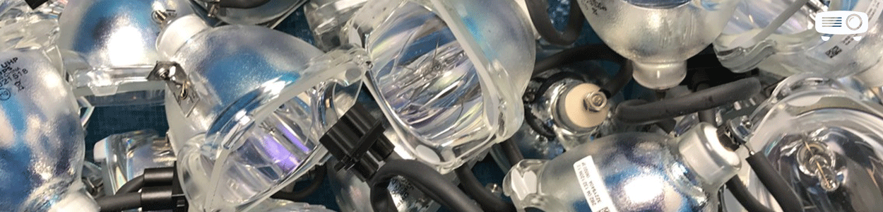 Kapotte beamerlamp