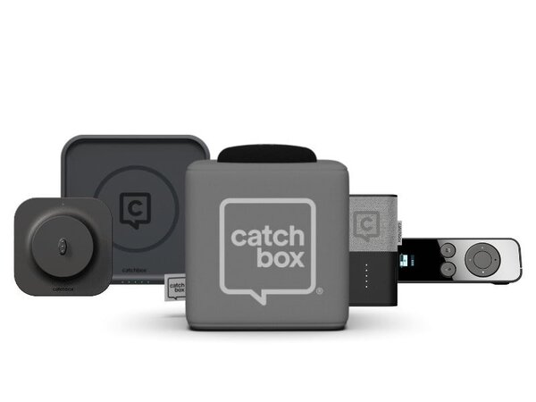 Catchbox Catchbox Plus Pro grijs met 2 clips