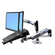 Ergotron Ergotron LX Series Dual Stacking Arm 45-248-026 Ergotron Ergotron LX Series Dual Stacking Arm 45-248-026