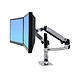 Ergotron Ergotron LX Series Dual Stacking Arm 45-248-026 Ergotron Ergotron LX Series Dual Stacking Arm 45-248-026