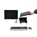 Ergotron Ergotron LX Series Dual Stacking Arm 45-248-026 Ergotron Ergotron LX Series Dual Stacking Arm 45-248-026
