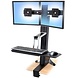 Ergotron Ergotron WorkFit-S, Dual Sit-Stand Workstation Ergotron Ergotron WorkFit-S, Dual Sit-Stand Workstation