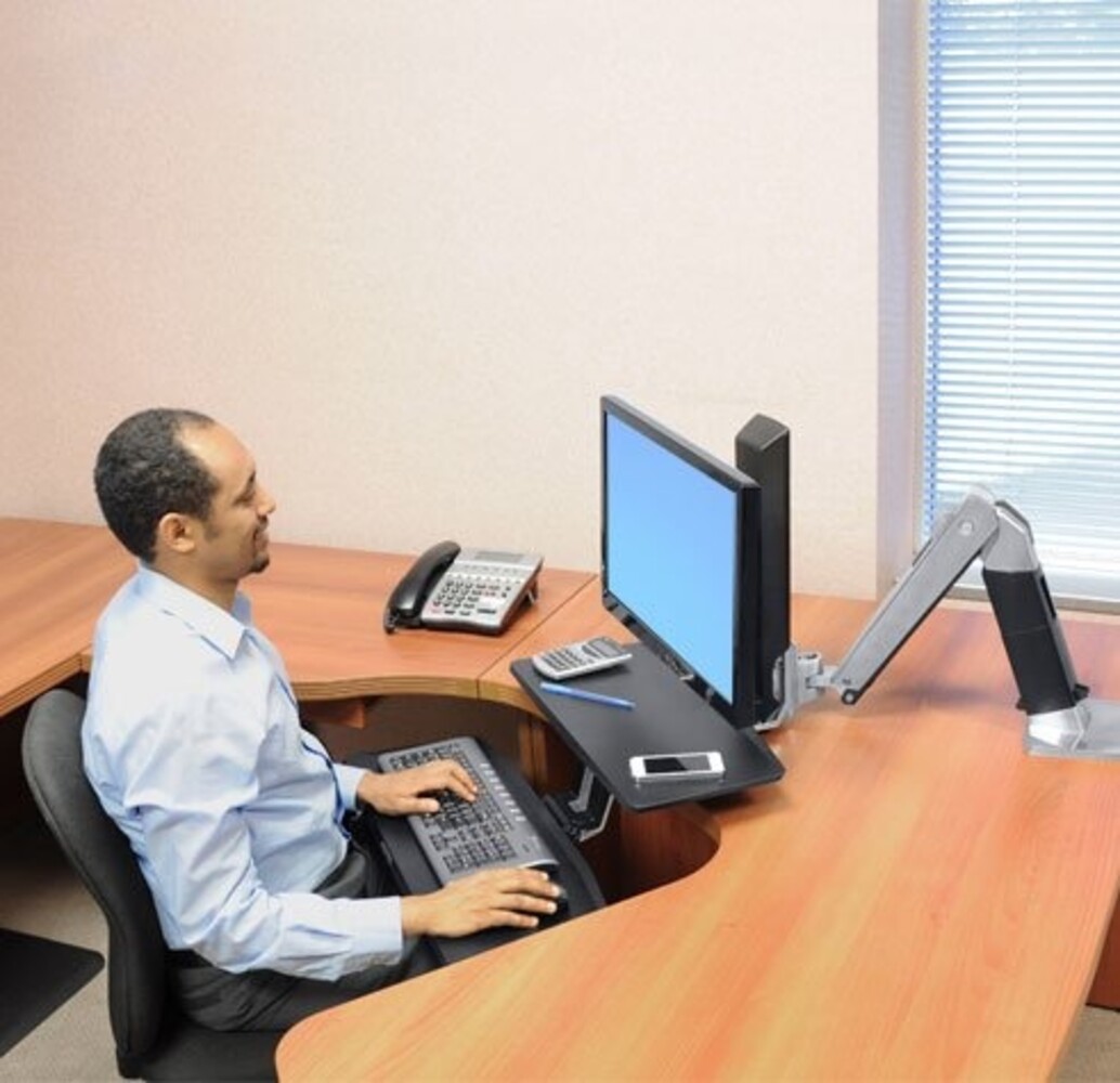 Ergotron Ergotron WorkFit-A werkstation Ergotron Ergotron WorkFit-A werkstation