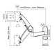 Newstar Newstar FPMA-W955 flat panel muur steun Newstar Newstar FPMA-W955 flat panel muur steun
