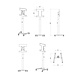 Newstar Newstar NS-SKM300WHITE Newstar Newstar NS-SKM300WHITE