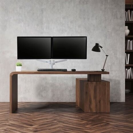 Ergotron Ergotron LX Series 33" Witte bureau steun Ergotron Ergotron LX Series 33" Witte bureau steun