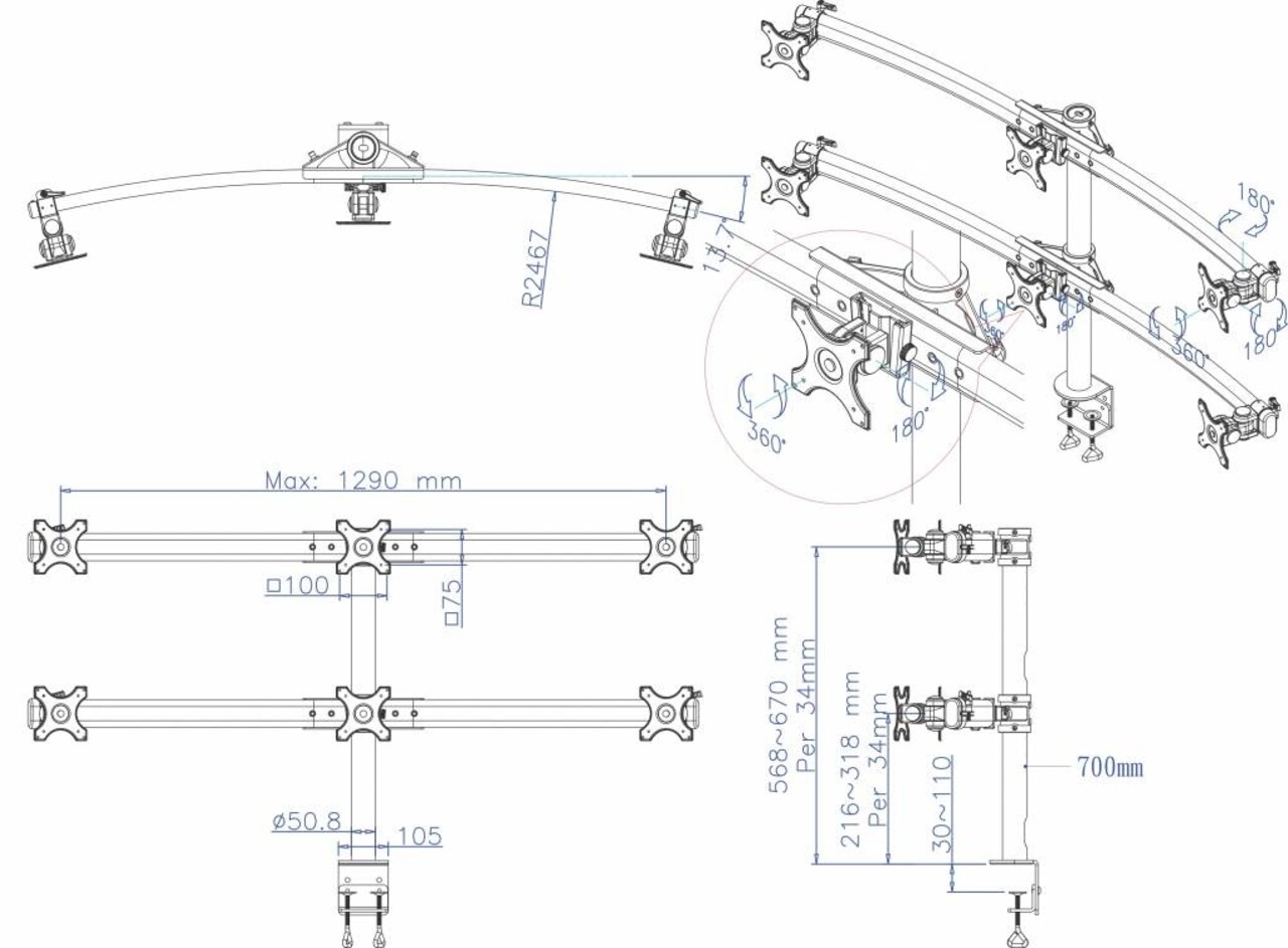 Newstar Newstar FPMA-D700D6 Newstar Newstar FPMA-D700D6