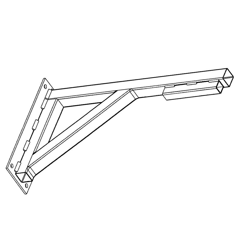 Da-Lite Da-Lite wandbeugel Elpro Large Electrol Da-Lite Da-Lite wandbeugel Elpro Large Electrol