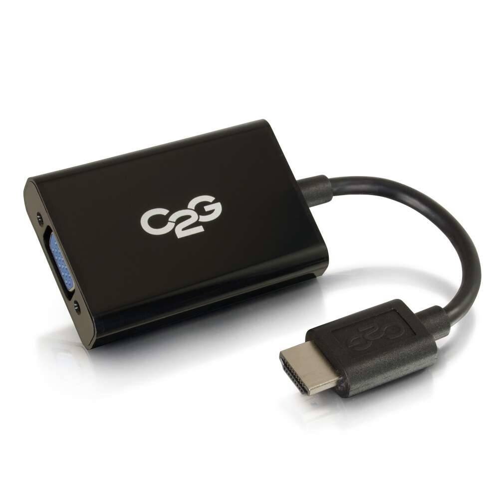 C2G C2G HDMI naar VGA en Stereo Audio Adapter Converter Dongle C2G C2G HDMI naar VGA en Stereo Audio Adapter Converter Dongle