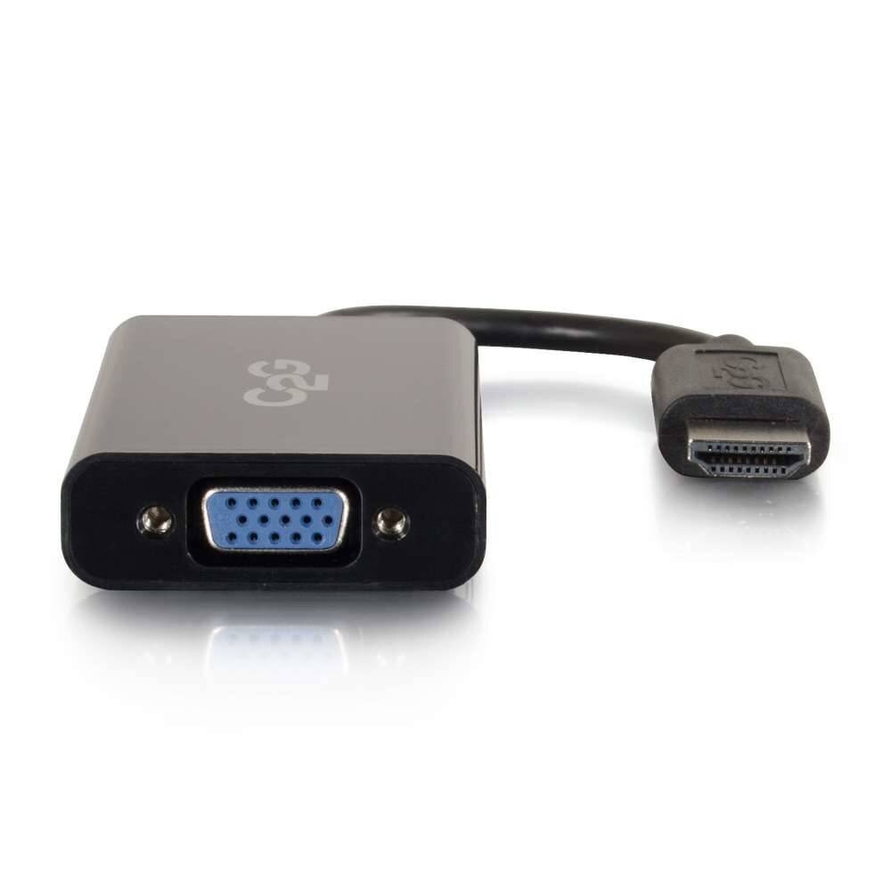 C2G C2G HDMI naar VGA en Stereo Audio Adapter Converter Dongle C2G C2G HDMI naar VGA en Stereo Audio Adapter Converter Dongle