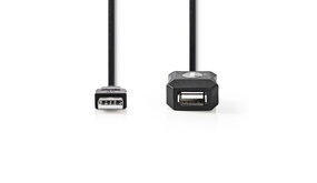 Nedis Nedis USB verlengkabel 5 meter Nedis Nedis USB verlengkabel 5 meter
