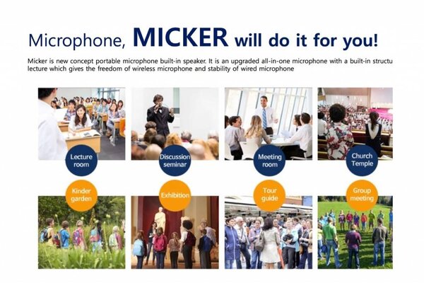 Micker Pro draadloze microfoon Micker Pro draadloze microfoon