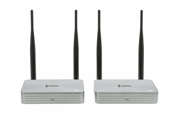 König König KN-WLHDMI20 Draadloze HDMI Zender 1080p / 3D - Bereik 100 m König König KN-WLHDMI20 Draadloze HDMI Zender 1080p / 3D - Bereik 100 m