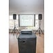 Full HD beamer, projectiescherm, speakers op standaard en projectietafel huren Full HD beamer, projectiescherm, speakers op standaard en projectietafel huren