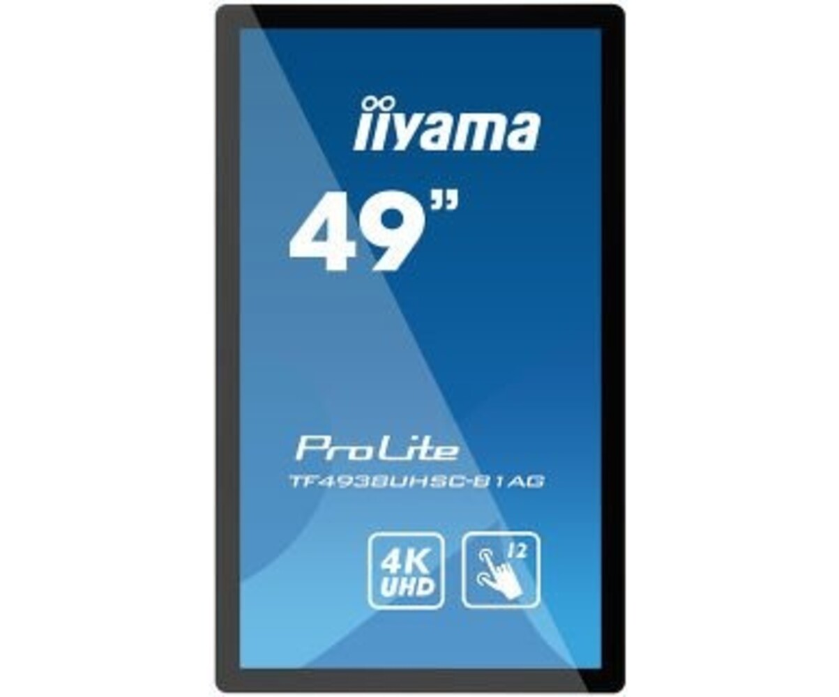 iiyama Iiyama ProLite TF4938UHSC-B1AG 4K UHD iiyama Iiyama ProLite TF4938UHSC-B1AG 4K UHD