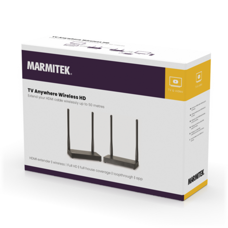 Marmitek Marmitek TV Anywhere Wireless HD Marmitek Marmitek TV Anywhere Wireless HD