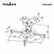 Nedis Nedis Projector Plafondbeugel Nedis Nedis Projector Plafondbeugel