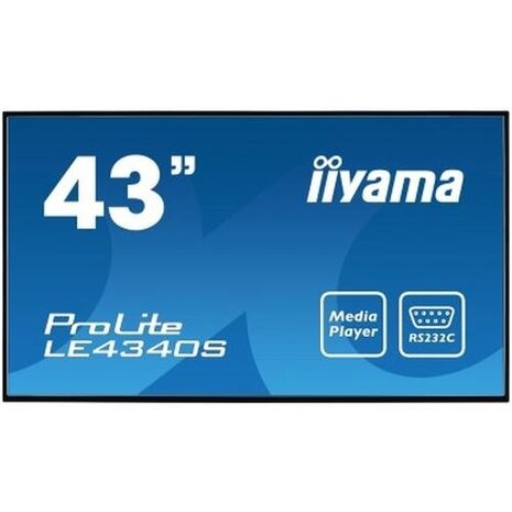 iiyama Iiyama 43" Full HD LCD scherm iiyama Iiyama 43" Full HD LCD scherm