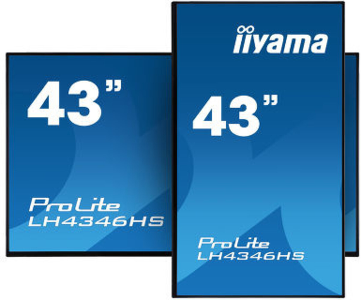 iiyama Iiyama 43" Full HD LED scherm iiyama Iiyama 43" Full HD LED scherm