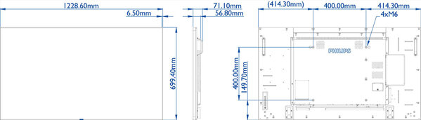 Philips Philips 55BDL5057P Full HD display Philips Philips 55BDL5057P Full HD display